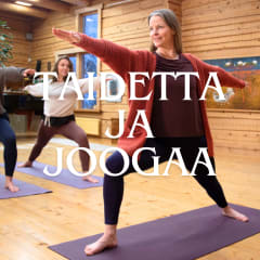 Taidetta, joogaa ja rumpurentoutus Särestössä