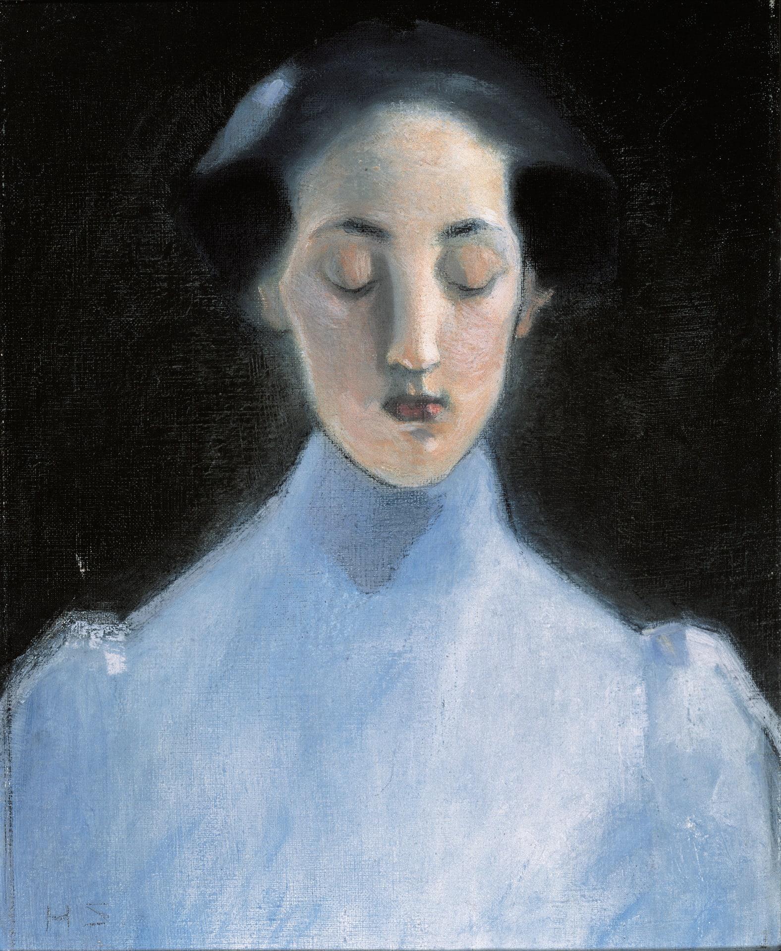 Helene Schjerfbeck, Silence 1907
