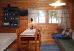 Lake Shore Sauna Cottage inside