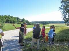 Opastettu kierros Kuusiston Taidekartanossa