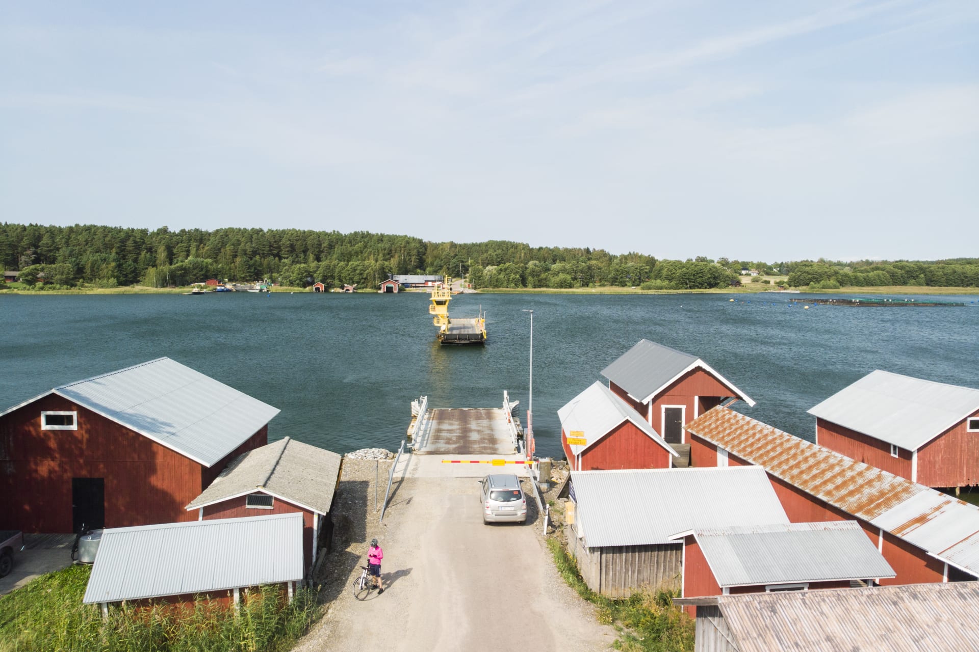 Archipelago Trail biking and ferry