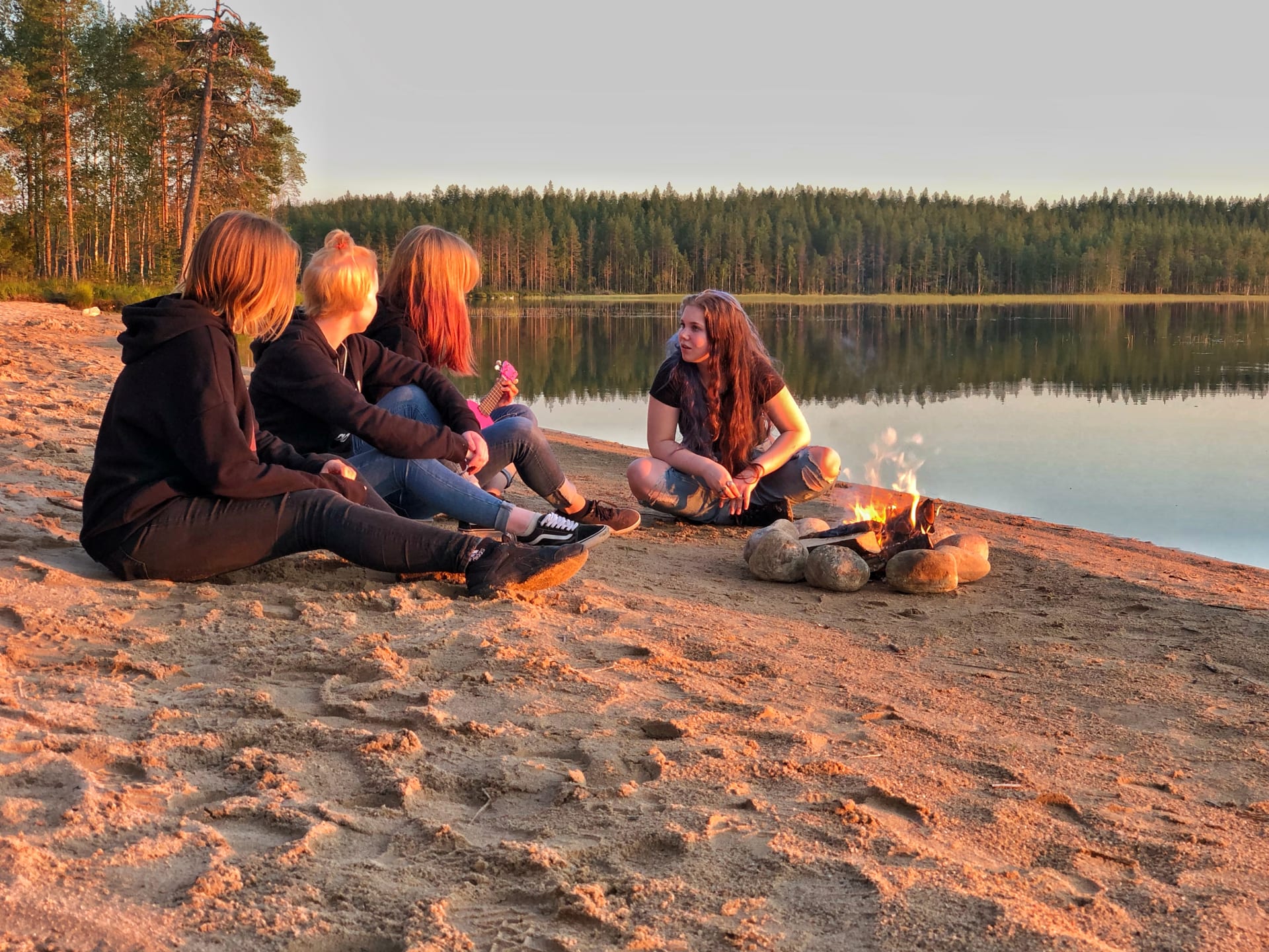 Metsäkartano Youth Centre camp school beach