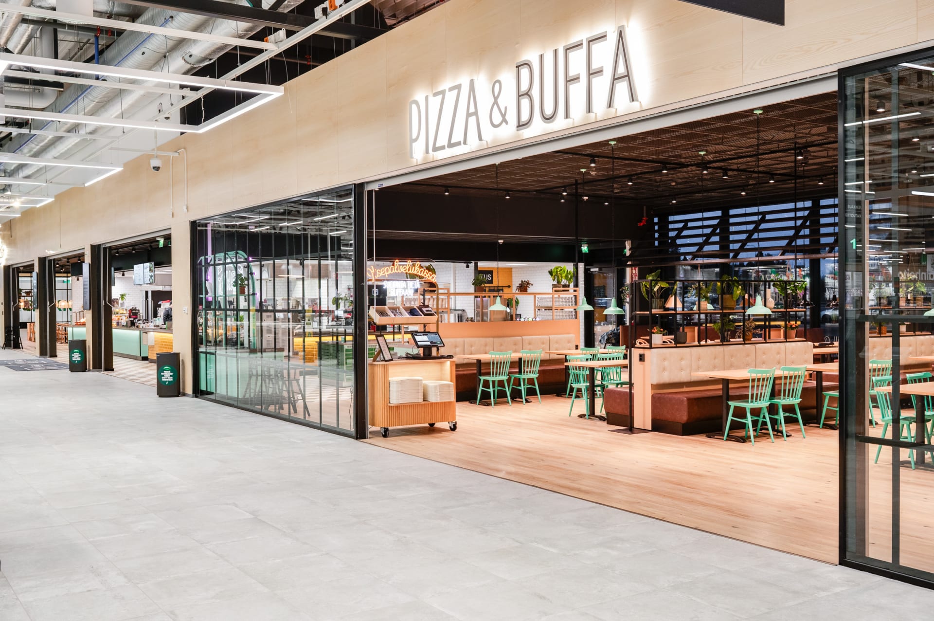 Pizza&Buffa entrance