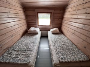 Log cottage at Yyteri Resort & Camping