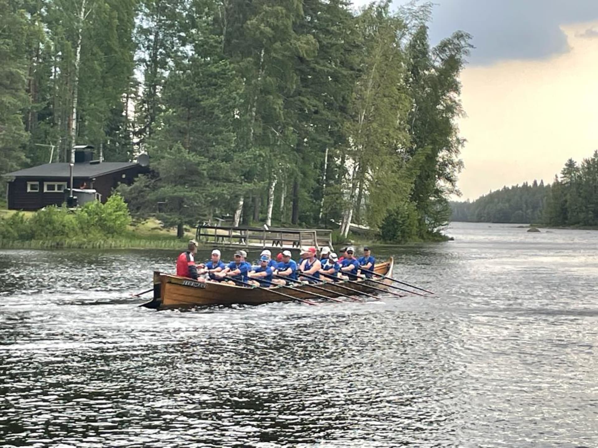 A rowing trip