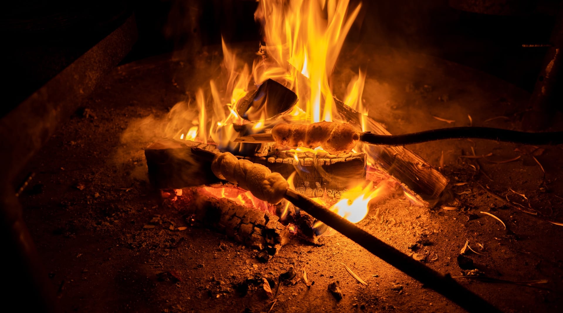 Campfire moment in Bomba