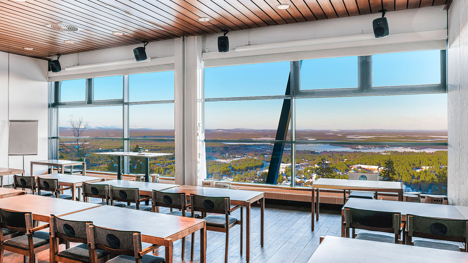 Levi Summit Stunning meeting room view