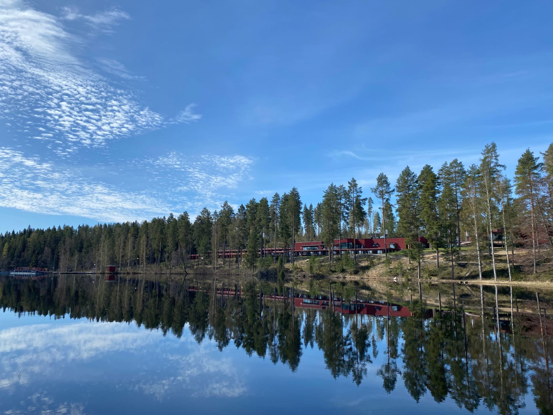 The Hotel by the lake