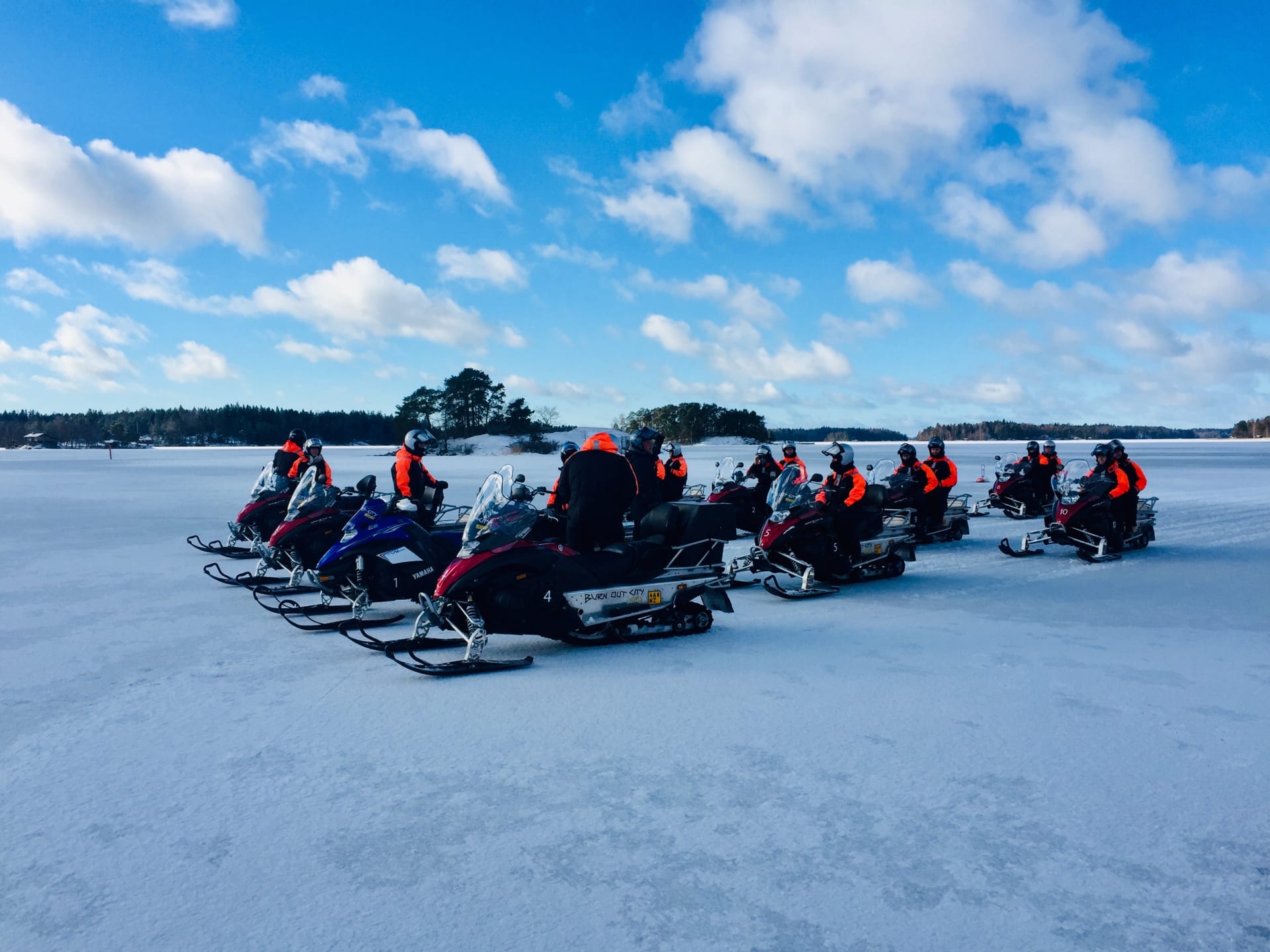 Sometimes there is less snow, but also fun