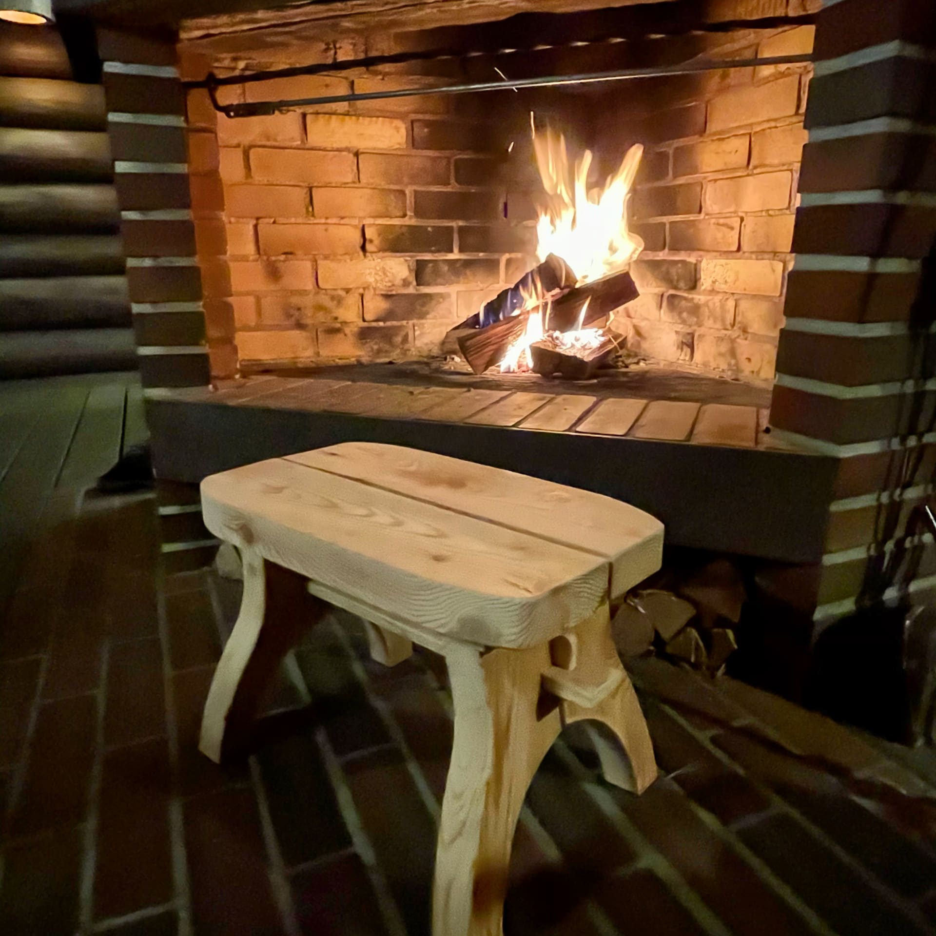 Enjoy the fireplace