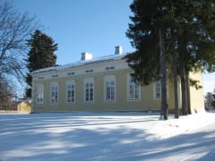 Vilho Lampi Museum building at winter.