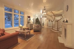 Villa Cone Beach is readied for Santa to come.