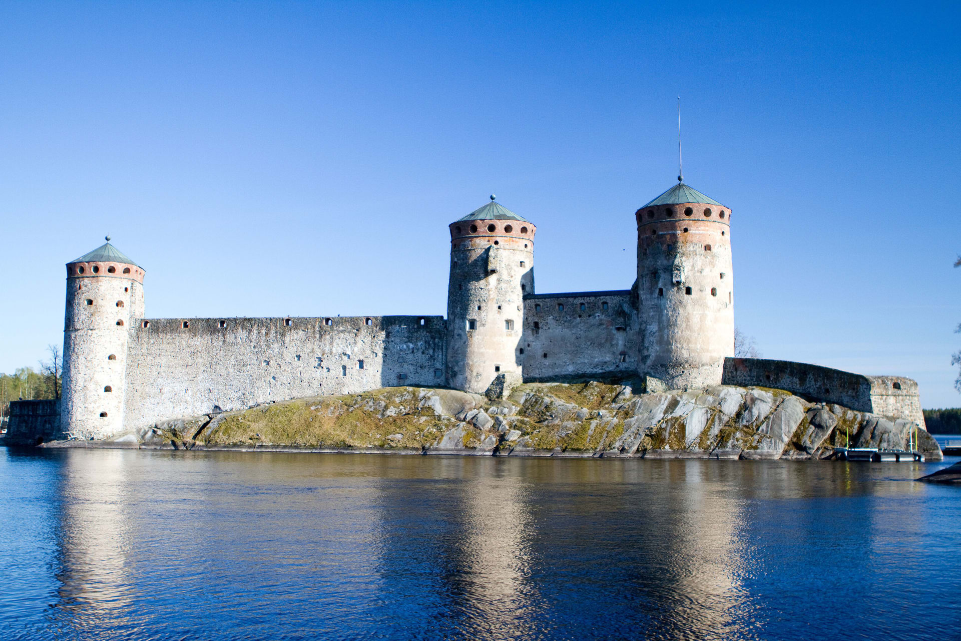 Olavinlinna Castle at Savonllinna