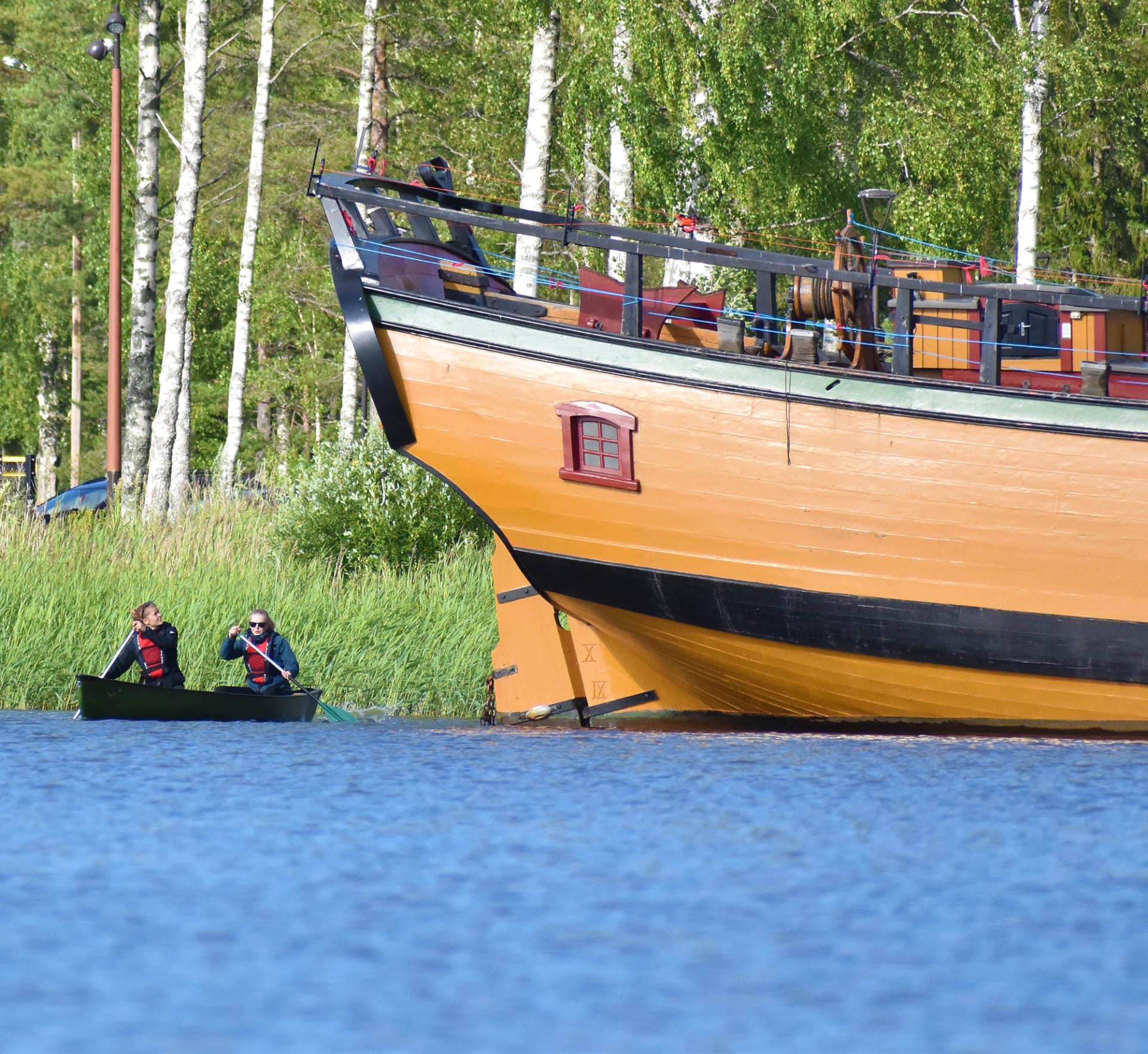 Rent a Canoe and explore Jakobstad from the water.