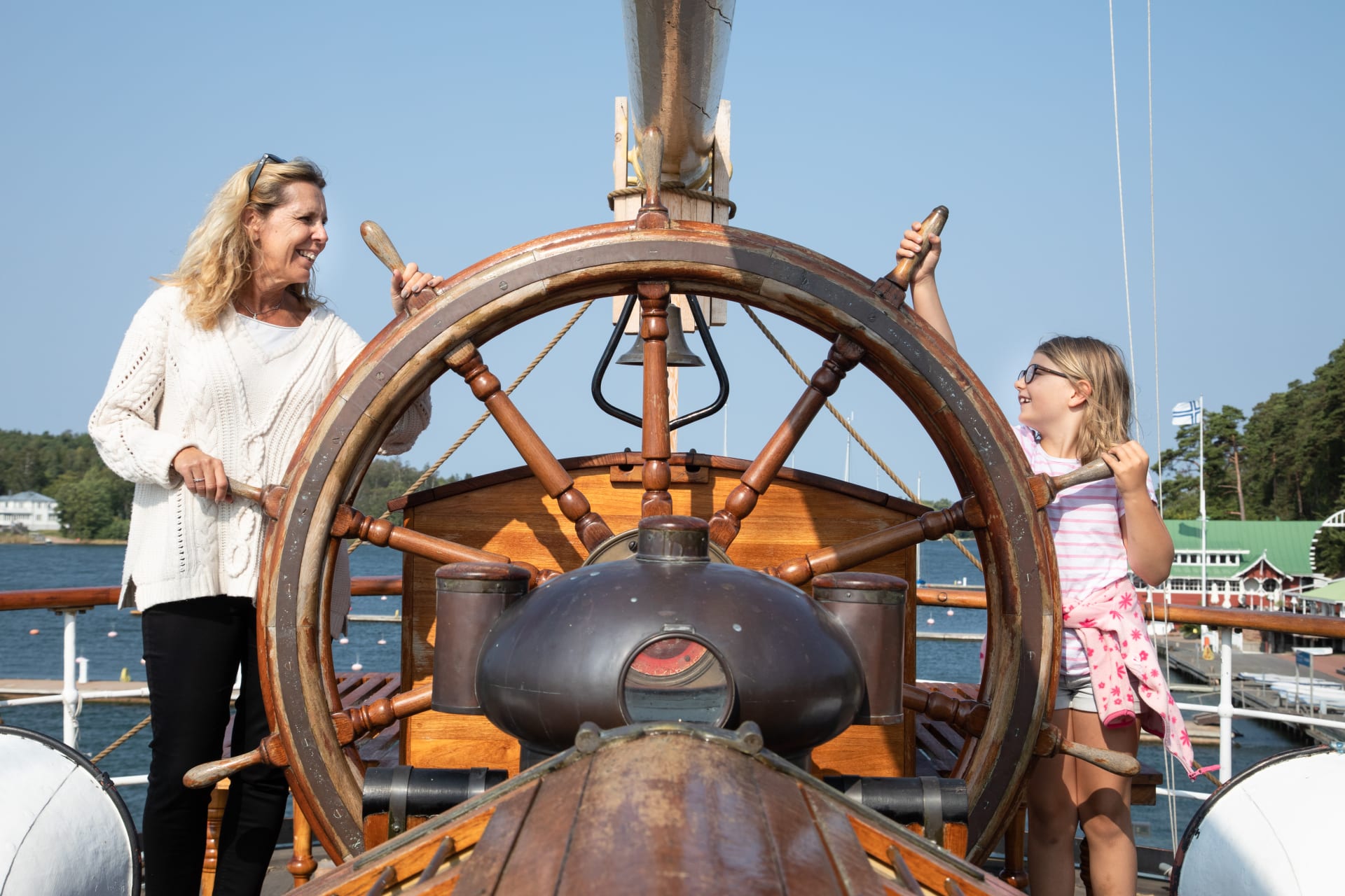 Visitors Poop deck