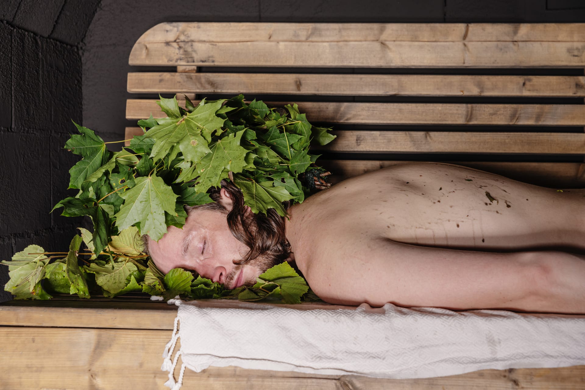 We offer sauna treatments with leaves and whisks in our treatment sauna Lovi.  The treatments are available during all of our sauna sessions.