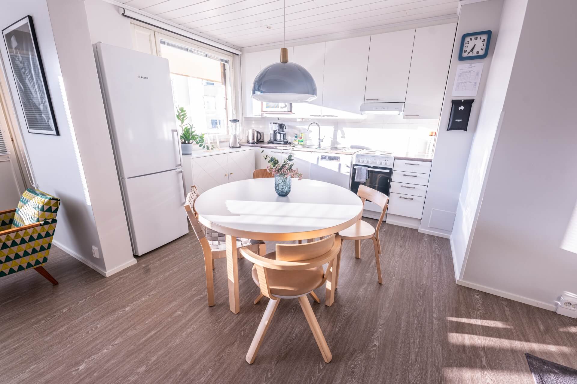 Downtown Rovaniemi apartment’s kitchen