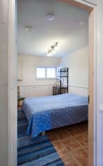 Bed room at Riitan parsi at Niemilomat