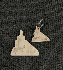 Nallikari lighthouse magnet and keyring.