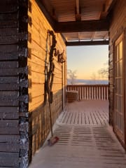 Káranas eräkämppä Näkkälässä Enontekiöllä