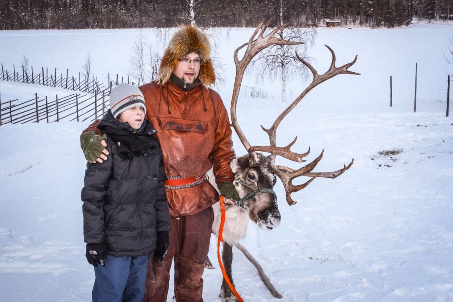 EXCURSION TO A REINDEERS FARM WITH SHORT SELF-DRIVING