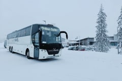 Skibus Syöte is operated by Saaga Travel tourist buses.