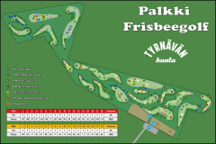 Palkin frisbeegolfkartta (kesä)