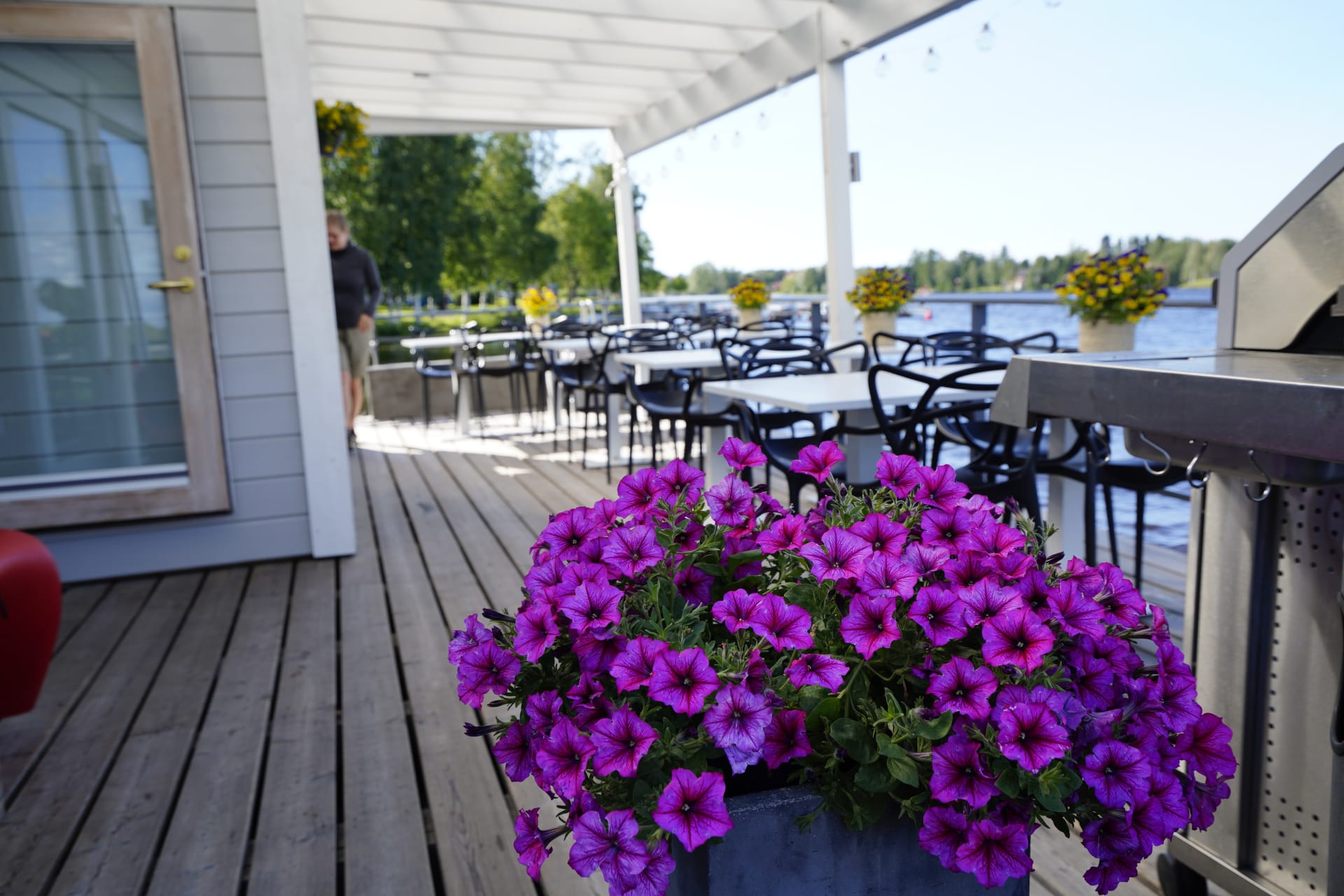 Floating Cafe's Deck.