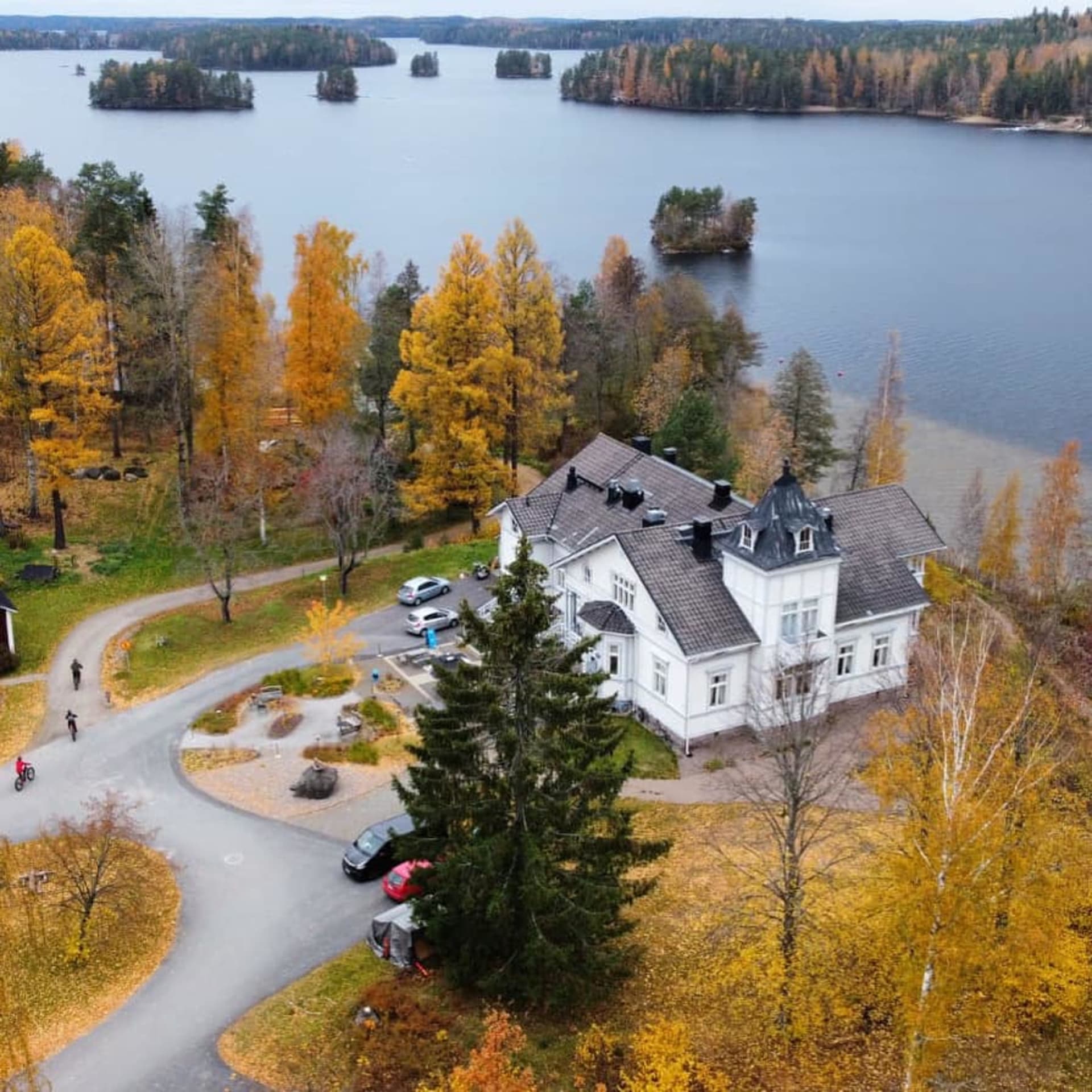 Ilmakuva Olkkolan Hovista
