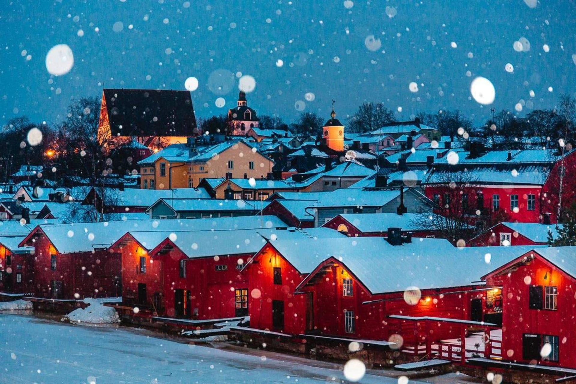 Idyllic Town of Porvoo With Well-Preserved Wooden Houses