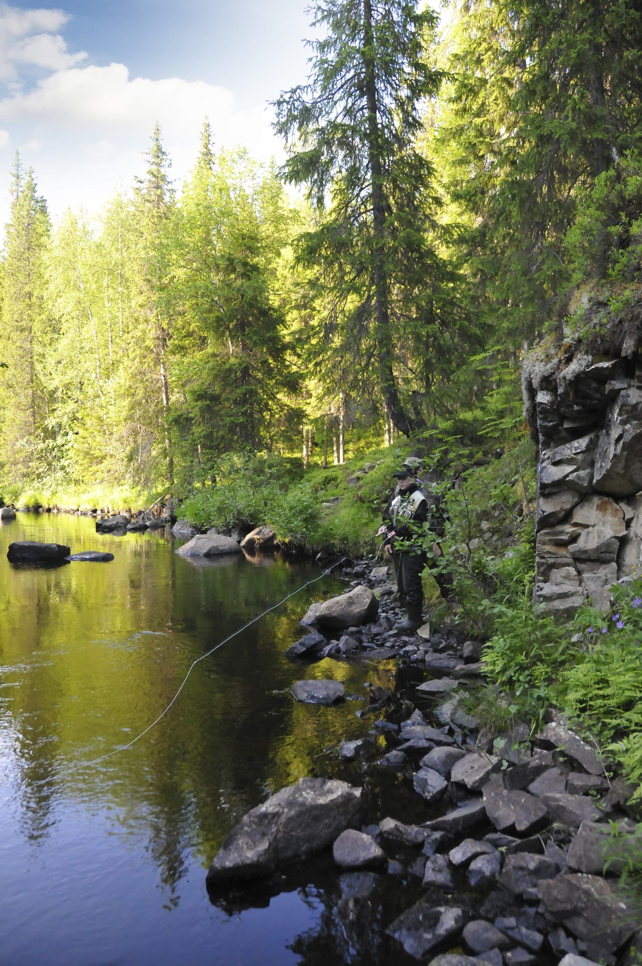 Fishing in Ukkohalla