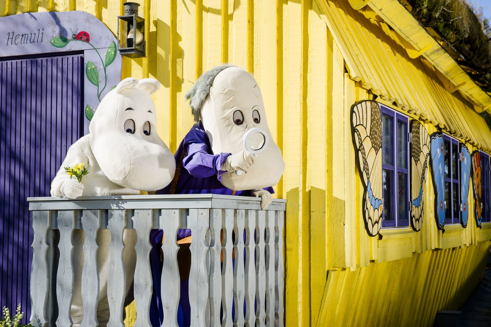 Moomintroll and Hemulen Moomintroll and Hemulen