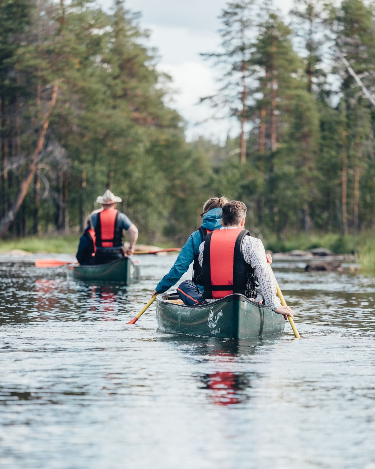 canoes