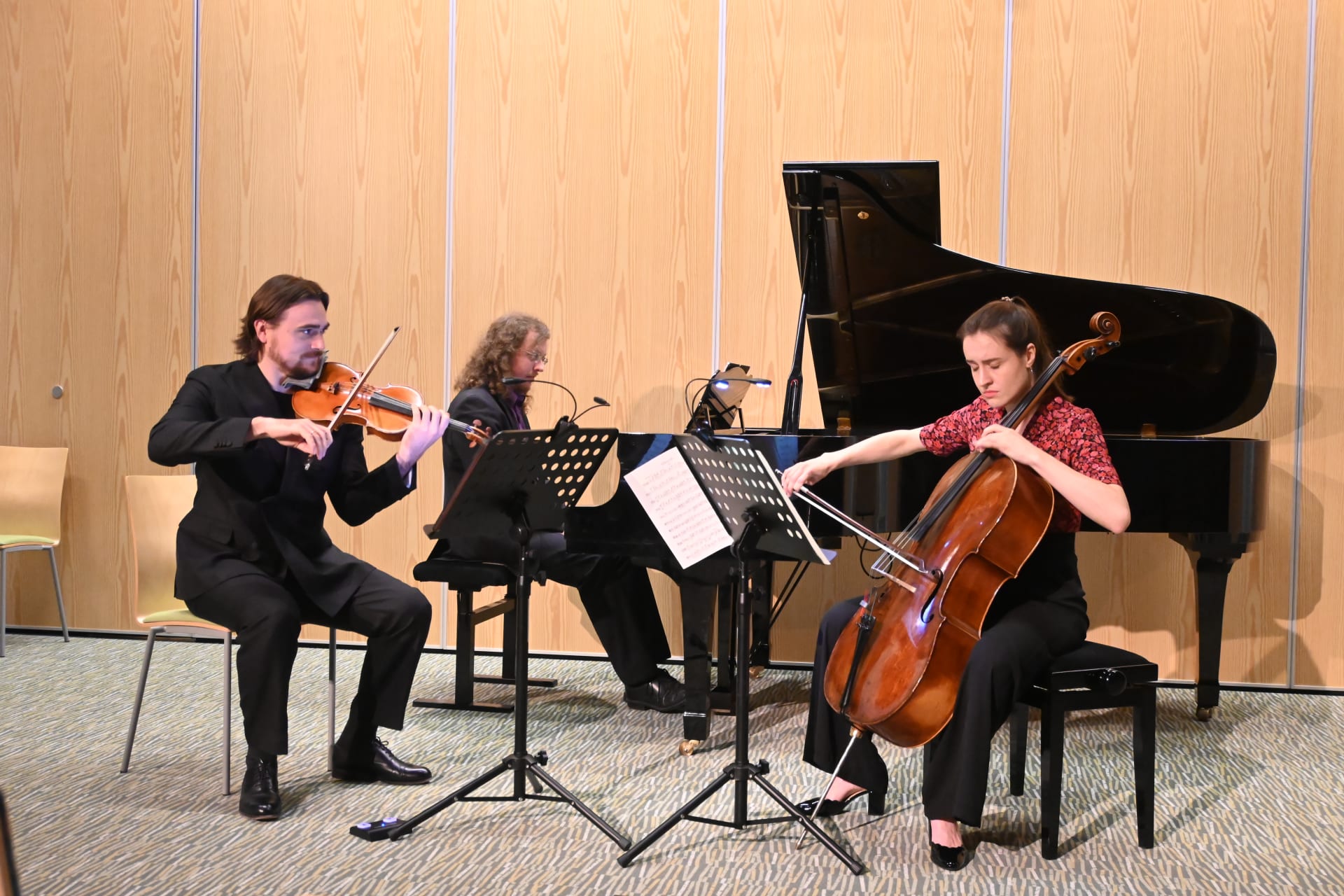 Phillip Zukerman, Martin Malmgren and Laura Martin