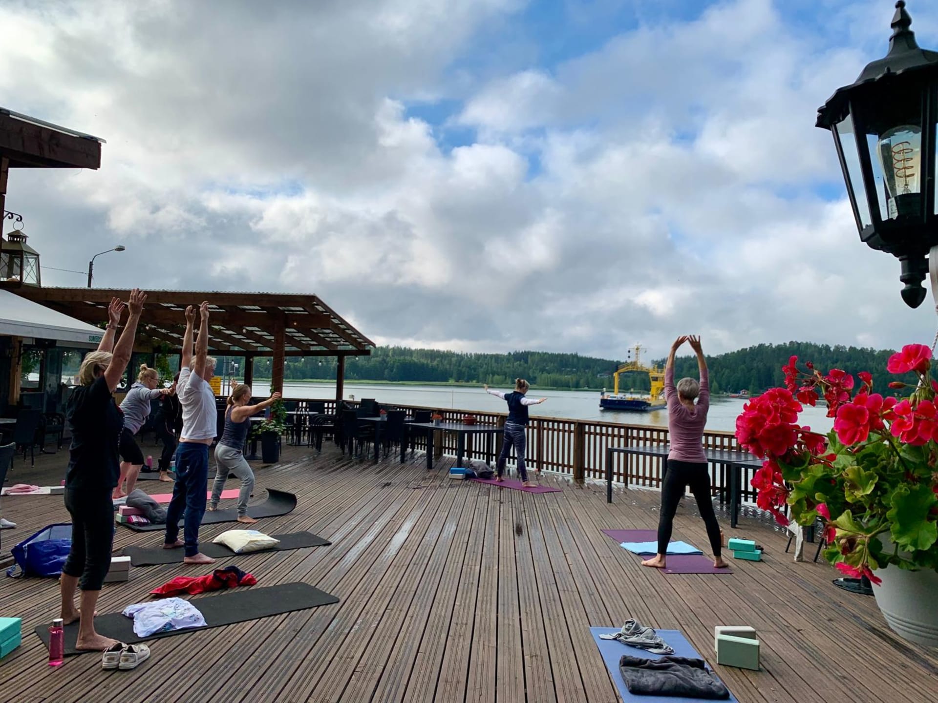 Terassijooga Lossiranta