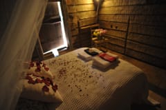 The Bridal Cabin indoors