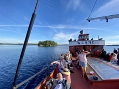 S/S Wenno is a part of Lake Saimaa's cultural heritage.