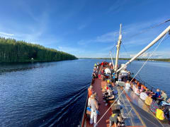 Cruises depart fron the Puumala harbour on every Monday in July.