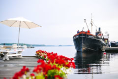 Sahanlahti Guest Marina is located right next to our restaurants.