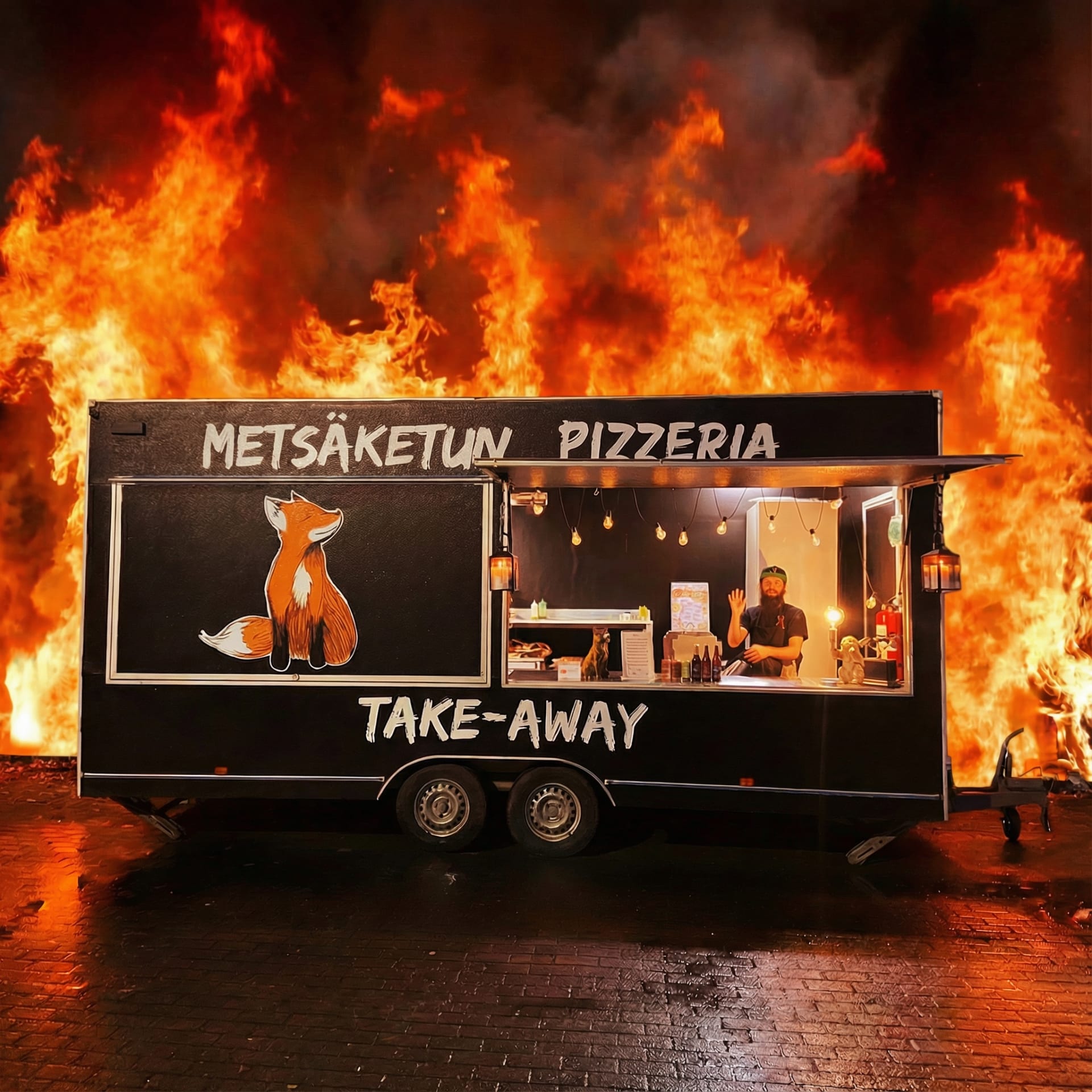 Salon kuumin ruokakärry