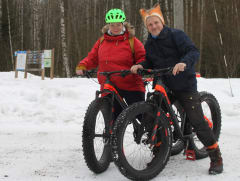 Fatbiking in Nuuksio avaiable also during winter!