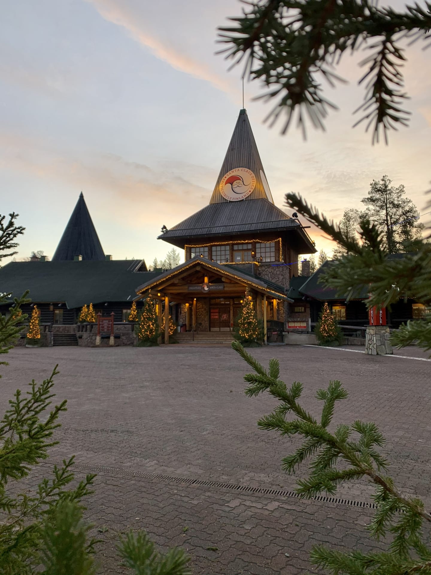 Santa Claus Office outside in the Autumn