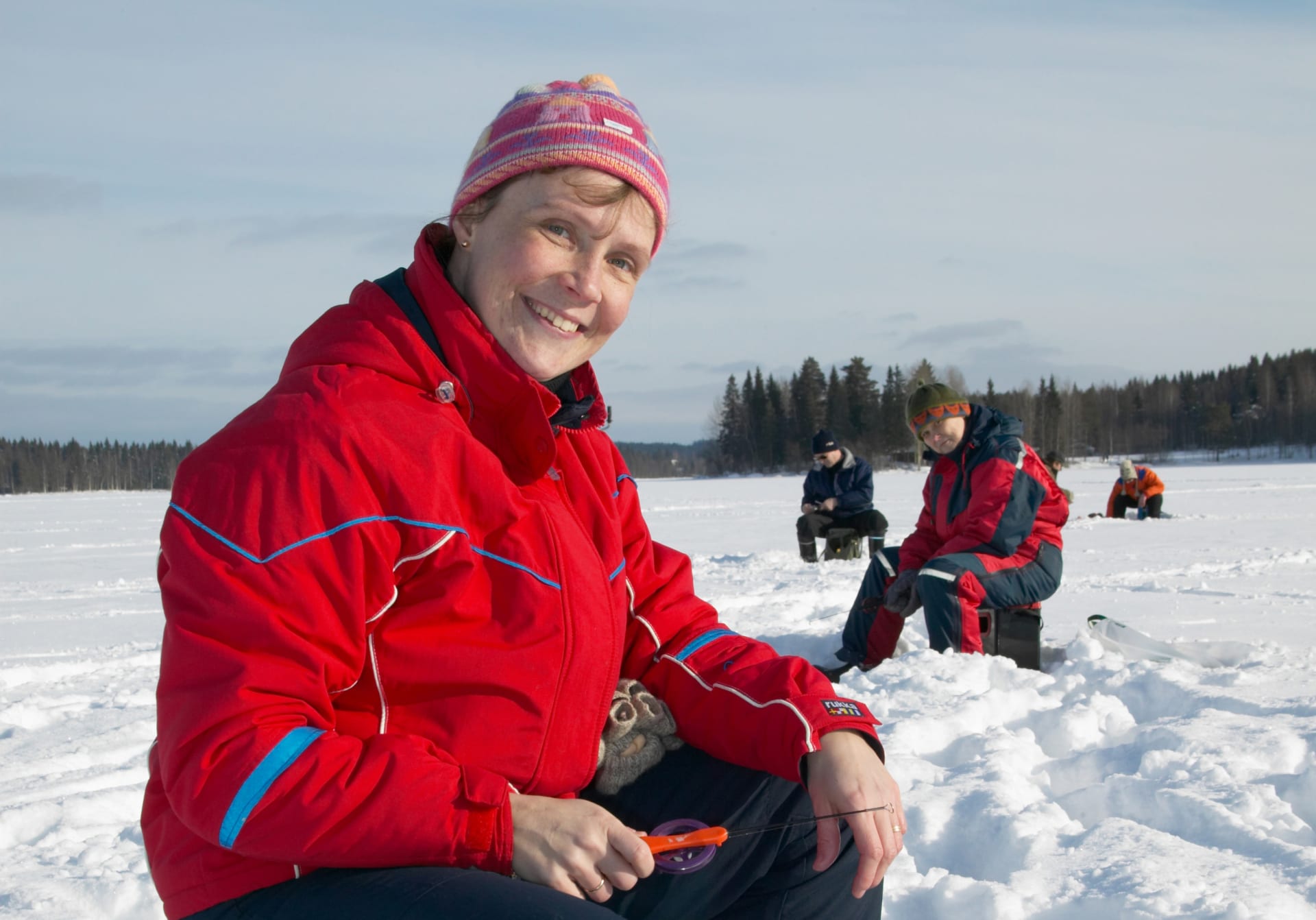 Varjola Resort Ice Fishing Trip