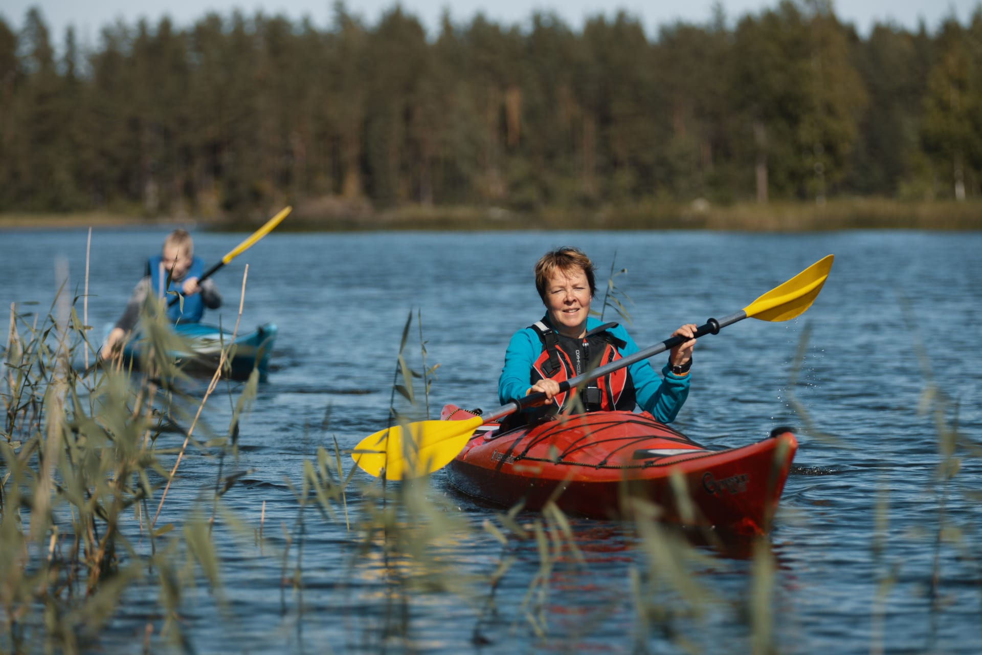 Kayaking Trip on the Lake, Lahti