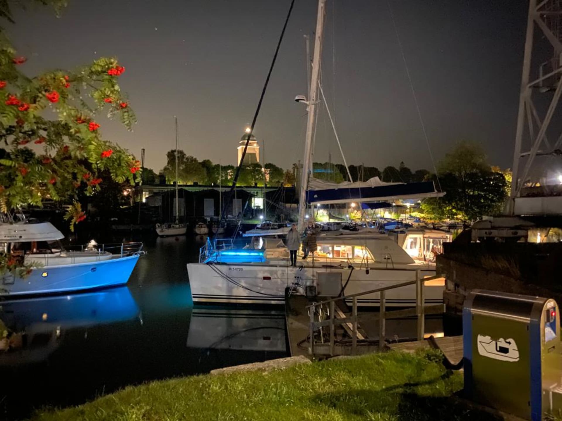 Suomenlinna marina sailing  boat