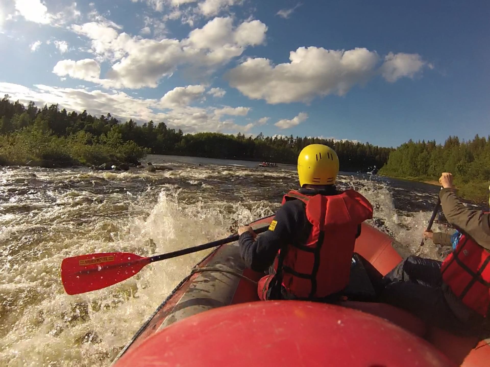 Rafting Adventure on the Golden River of Ivalojoki