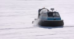 Hovercraft in action