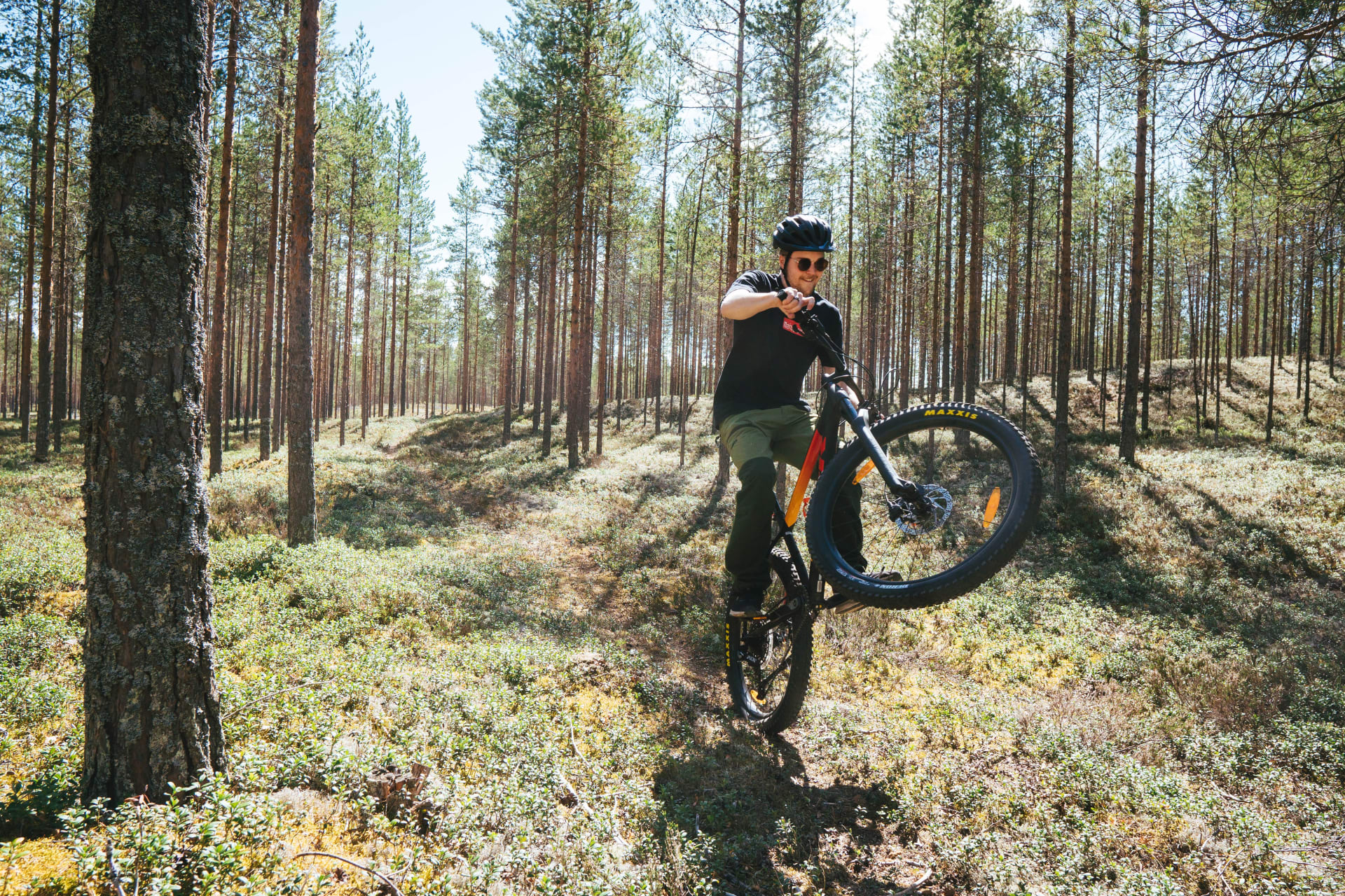 Cycling in Köykkyri