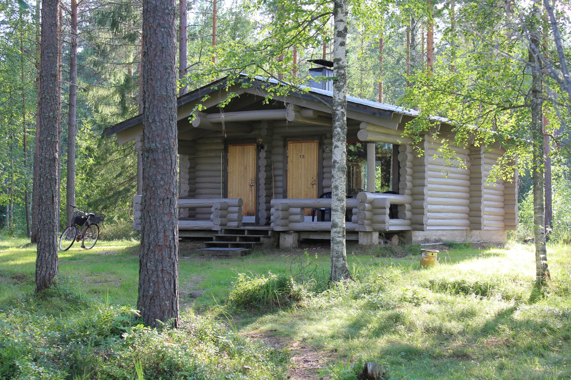 Mökkimajoitusta, Gasthaus Koskenniemi, Hartola