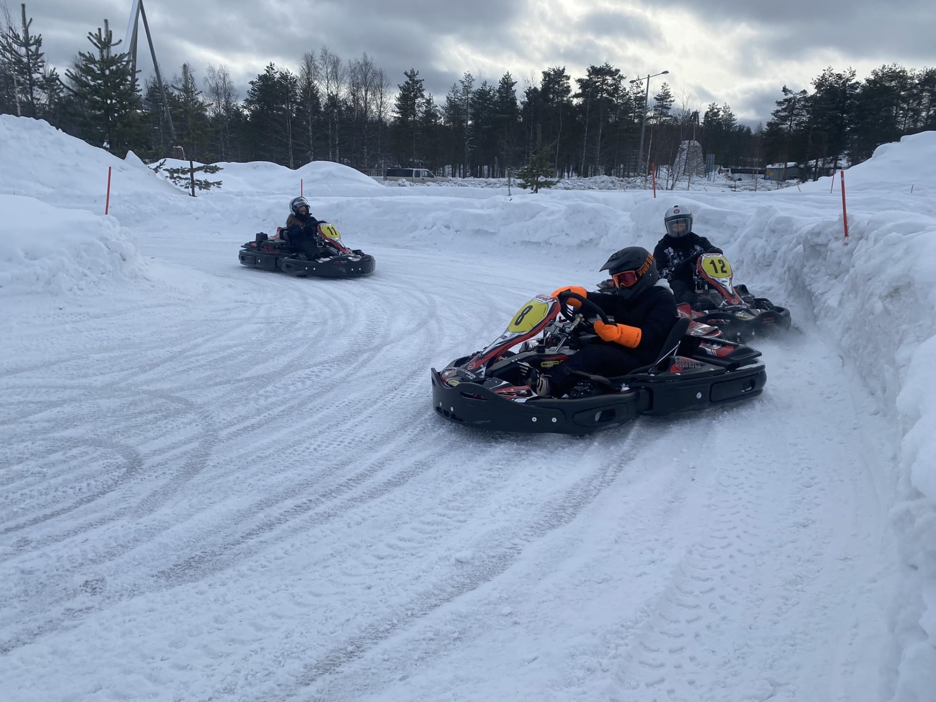Race is on.